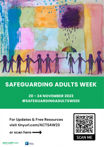 Safeguarding Adults Week poster 2023